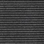 Felpudo a rayas negro y gris 115x200 cm by , Doormats - Ref: Foro24-4105597, Price: 56,40 €, Discount: %