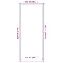 Felpudo azul 115x300 cm by , Doormats - Ref: Foro24-4105576, Price: 72,68 €, Discount: %