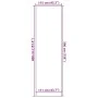 Felpudo marrón 115x400 cm von , Fußmatten - Ref: Foro24-4105632, Preis: 88,69 €, Rabatt: %