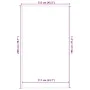 Felpudo marrón 115x200 cm by , Doormats - Ref: Foro24-4105630, Price: 50,20 €, Discount: %