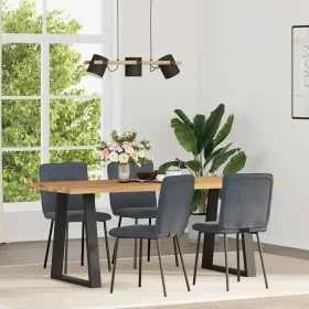 Sillas de comedor 4 unidades terciopelo gris oscuro von , Essstühle - Ref: Foro24-3315310, Preis: 167,72 €, Rabatt: %
