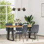 Sillas de comedor 4 unidades terciopelo gris oscuro von , Essstühle - Ref: Foro24-3315310, Preis: 167,72 €, Rabatt: %