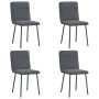 Sillas de comedor 4 unidades terciopelo gris oscuro von , Essstühle - Ref: Foro24-3315310, Preis: 167,72 €, Rabatt: %