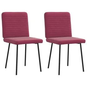Sillas de comedor 2 unidades terciopelo rojo tinto von , Essstühle - Ref: Foro24-4101138, Preis: 87,82 €, Rabatt: %