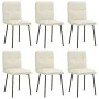 Sillas de comedor 6 unidades de terciopelo crema von , Essstühle - Ref: Foro24-3315688, Preis: 256,41 €, Rabatt: %