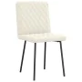 Sillas de comedor 6 unidades de terciopelo crema von , Essstühle - Ref: Foro24-3315482, Preis: 248,04 €, Rabatt: %