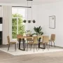 Sillas de comedor 6 unidades terciopelo marrón by , dining chairs - Ref: Foro24-3315622, Price: 261,07 €, Discount: %