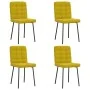 Sillas de comedor 4 unidades terciopelo amarillo von , Essstühle - Ref: Foro24-3315187, Preis: 170,07 €, Rabatt: %