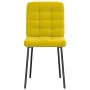 Sillas de comedor 4 unidades terciopelo amarillo von , Essstühle - Ref: Foro24-3315187, Preis: 170,07 €, Rabatt: %