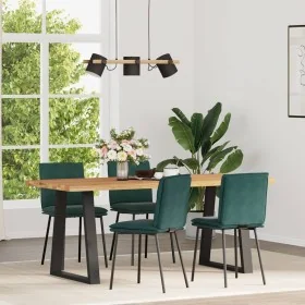 Sillas de comedor 4 unidades terciopelo verde oscuro von , Essstühle - Ref: Foro24-3315346, Preis: 174,99 €, Rabatt: %