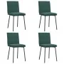 Sillas de comedor 4 unidades terciopelo verde oscuro von , Essstühle - Ref: Foro24-3315346, Preis: 177,42 €, Rabatt: %