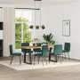 Sillas de comedor 6 unidades terciopelo verde oscuro von , Essstühle - Ref: Foro24-3315681, Preis: 253,68 €, Rabatt: %