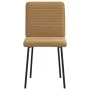 Sillas de comedor 6 unidades terciopelo marrón de , Sillas de comedor - Ref: Foro24-3315511, Precio: 248,18 €, Descuento: %