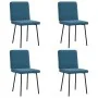 Sillas de comedor 4 unidades terciopelo azul von , Essstühle - Ref: Foro24-3315243, Preis: 166,39 €, Rabatt: %