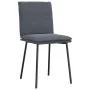 Sillas de comedor 6 unidades terciopelo gris oscuro de , Sillas de comedor - Ref: Foro24-3315615, Precio: 263,89 €, Descuento: %