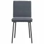 Sillas de comedor 6 unidades terciopelo gris oscuro de , Sillas de comedor - Ref: Foro24-3315615, Precio: 263,89 €, Descuento: %