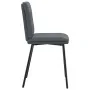 Sillas de comedor 6 unidades terciopelo gris oscuro de , Sillas de comedor - Ref: Foro24-3315615, Precio: 263,89 €, Descuento: %