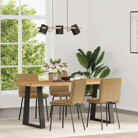 Sillas de comedor 4 unidades terciopelo marrón von , Essstühle - Ref: Foro24-3315352, Preis: 174,99 €, Rabatt: %