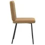 Sillas de comedor 4 unidades terciopelo marrón de , Sillas de comedor - Ref: Foro24-3315241, Precio: 167,09 €, Descuento: %