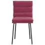 Sillas de comedor 6 unidades terciopelo rojo tinto von , Essstühle - Ref: Foro24-3315657, Preis: 270,05 €, Rabatt: %