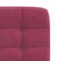 Sillas de comedor 4 unidades terciopelo rojo tinto von , Essstühle - Ref: Foro24-3315185, Preis: 169,88 €, Rabatt: %