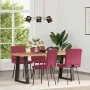Sillas de comedor 4 unidades terciopelo rojo tinto von , Essstühle - Ref: Foro24-3315208, Preis: 165,12 €, Rabatt: %