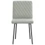 Sillas de comedor 4 unidades terciopelo gris claro von , Essstühle - Ref: Foro24-3315203, Preis: 166,41 €, Rabatt: %