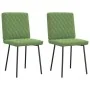 Sillas de comedor 2 unidades terciopelo verde claro von , Essstühle - Ref: Foro24-4101106, Preis: 85,41 €, Rabatt: %
