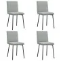 Sillas de comedor 4 unidades terciopelo gris claro von , Essstühle - Ref: Foro24-3315344, Preis: 176,88 €, Rabatt: %