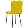 Sillas de comedor 4 unidades terciopelo amarillo de , Sillas de comedor - Ref: Foro24-3315416, Precio: 169,88 €, Descuento: %