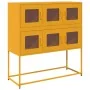 Aparador de acero laminado en frío amarillo 100,5x39x107 cm von , Sideboards - Ref: Foro24-853425, Preis: 137,11 €, Rabatt: %