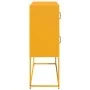 Aparador de acero laminado en frío amarillo 100,5x39x107 cm von , Sideboards - Ref: Foro24-853425, Preis: 137,11 €, Rabatt: %