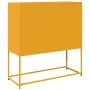 Aparador de acero laminado en frío amarillo 100,5x39x107 cm von , Sideboards - Ref: Foro24-853425, Preis: 137,11 €, Rabatt: %