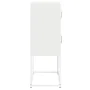 Aparador de acero blanco 68x39x107 cm by , Sideboards - Ref: Foro24-853349, Price: 100,58 €, Discount: %