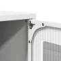 Aparador de acero blanco 68x39x107 cm by , Sideboards - Ref: Foro24-853349, Price: 100,58 €, Discount: %