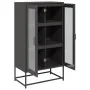 Aparador de acero negro 68x39x123 cm by , Sideboards - Ref: Foro24-853356, Price: 135,85 €, Discount: %