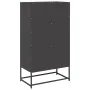 Aparador de acero negro 68x39x123 cm by , Sideboards - Ref: Foro24-853356, Price: 135,85 €, Discount: %