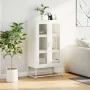 Aparador de acero blanco 68x39x123 cm by , Sideboards - Ref: Foro24-853361, Price: 173,43 €, Discount: %