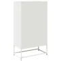 Aparador de acero blanco 68x39x123 cm by , Sideboards - Ref: Foro24-853361, Price: 173,43 €, Discount: %