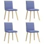 Sillas de comedor 4 uds tela azul jeans von , Essstühle - Ref: Foro24-3315365, Preis: 210,66 €, Rabatt: %