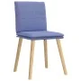 Sillas de comedor 4 uds tela azul jeans von , Essstühle - Ref: Foro24-3315365, Preis: 210,66 €, Rabatt: %