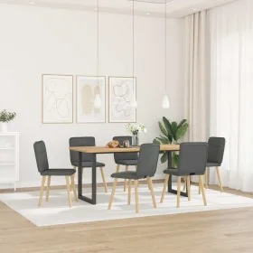 Sillas de comedor 6 unidades tela gris oscuro von , Essstühle - Ref: Foro24-3315591, Preis: 301,21 €, Rabatt: %