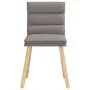 Sillas de comedor 4 unidades tela taupe de , Sillas de comedor - Ref: Foro24-3315399, Precio: 215,72 €, Descuento: %