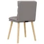 Sillas de comedor 4 unidades tela taupe de , Sillas de comedor - Ref: Foro24-3315399, Precio: 215,72 €, Descuento: %