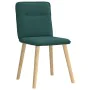 Sillas de comedor 4 unidades tela verde oscuro by , dining chairs - Ref: Foro24-3315325, Price: 200,61 €, Discount: %