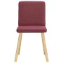 Sillas de comedor 6 unidades tela rojo tinto by , dining chairs - Ref: Foro24-3315570, Price: 292,29 €, Discount: %