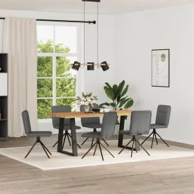 Sillas de comedor 6 unidades tela gris oscuro von , Essstühle - Ref: Foro24-3315603, Preis: 300,95 €, Rabatt: %