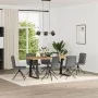 Sillas de comedor 6 unidades tela gris oscuro von , Essstühle - Ref: Foro24-3315603, Preis: 300,94 €, Rabatt: %