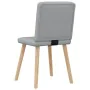 Sillas de comedor 4 unidades tela gris claro by , dining chairs - Ref: Foro24-3315297, Price: 195,92 €, Discount: %