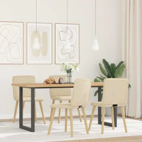 Sillas de comedor 4 unidades tela color crema von , Essstühle - Ref: Foro24-3315327, Preis: 200,61 €, Rabatt: %